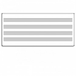 ΠΙΝΑΚΑΣ ΜΟΥΣΙΚΗΣ 120*200