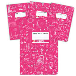 DOODLE ΤΕΤΡΆΔΙΟ ΡΙΓΈ 17X25 50Φ.