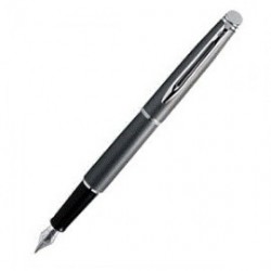 WATERMAN HEMISPHEPE SHIMMSPY GREY CT FOUTAIN PEN