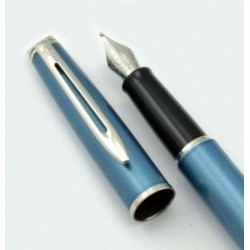 WATERMAN HEMISPHERE SHIMMERY BLUE CT FONTAIN PEN